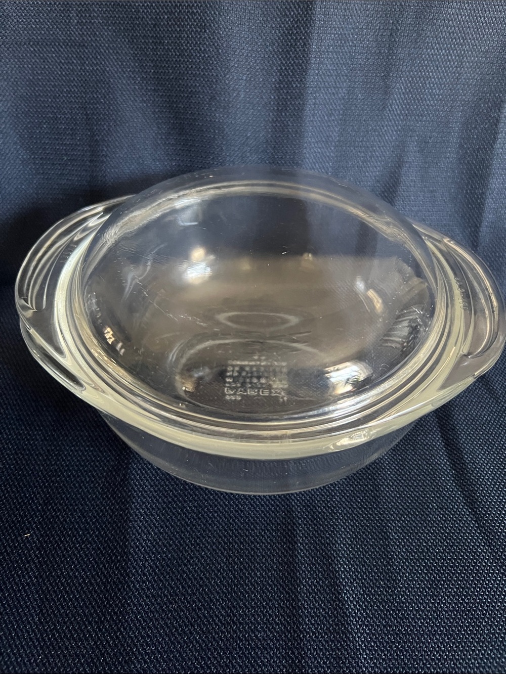 Pyrex 002 Clear Glass Oval Casserole with Lid 682-C 1 quart Casserole Dish
